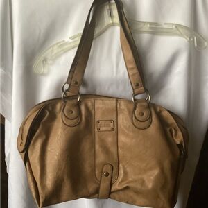 NWT liz & co. Tan Shoulder Bag with Slouchy Silhouette